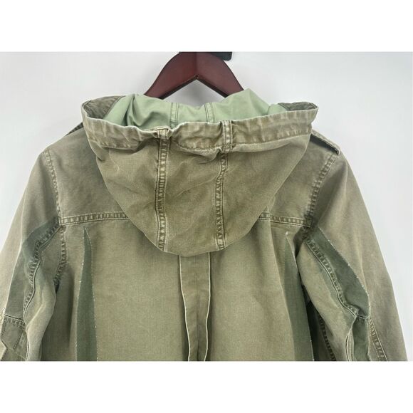 J Crew size S green military style jacket - Picture 16 of 16